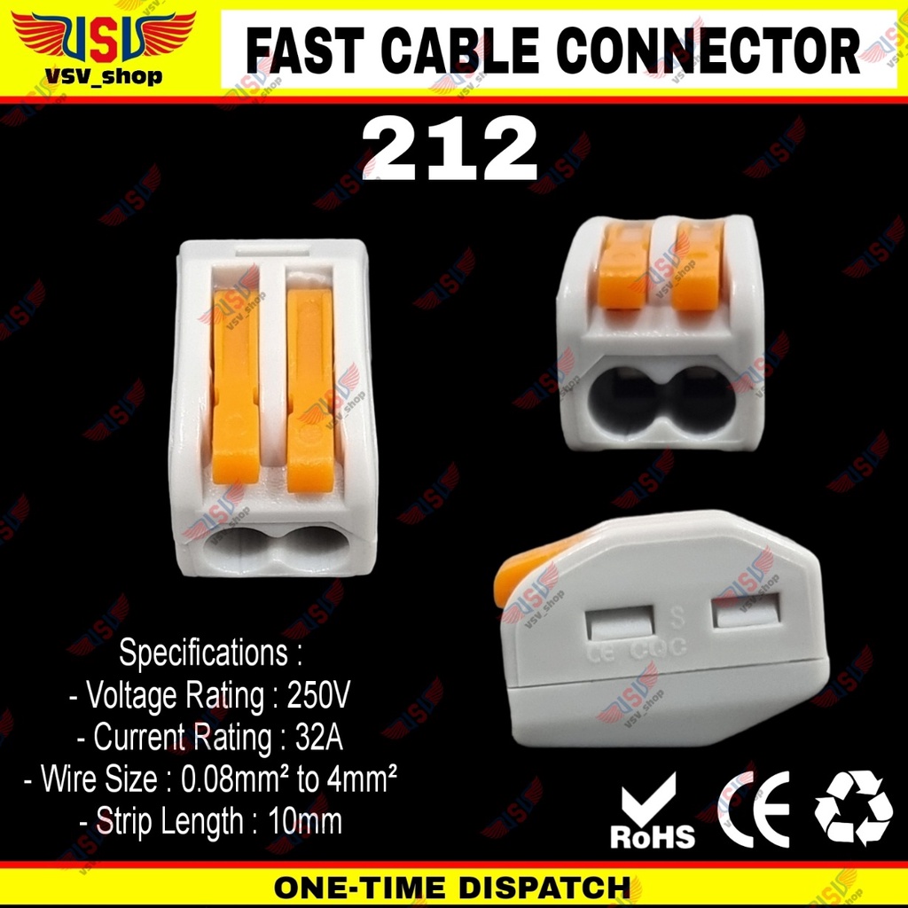 Konektor Kabel Listrik Penyambung Kabel Wago Quick Cable Connector Terminal Block Listrik