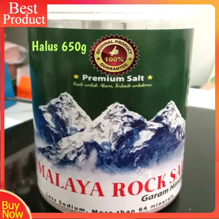 

Garam Himalaya 650g Halus Premium Original Himsalt Product of Pakistan