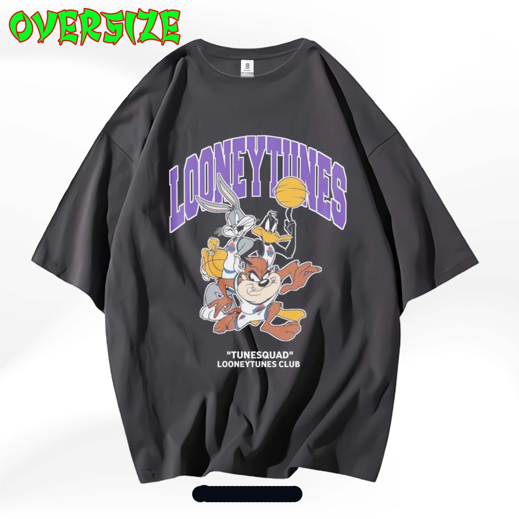 KAOS LONEY TUNES OVERSIZE WASHING VINTAGE TEE T-SHIRT