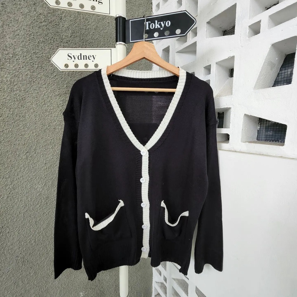 [CYC | COD] Outwear Edith Outer | Rajut Cardigan Wanita Trendy Murah