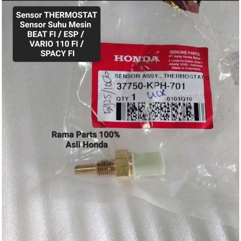 37750 - KPH - 701  SENSOR ASSY THERMOSTAT / SENSOR SUHU MESIN  BEAT FI / ESP / VARIO 110 FI / SPACY 