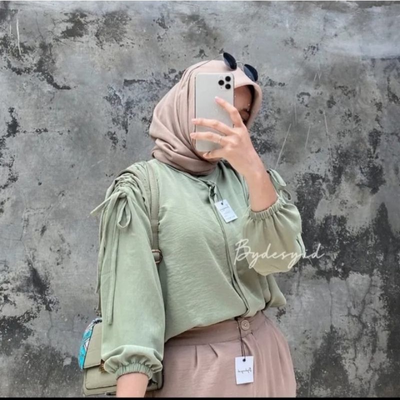 blouse serut pundak