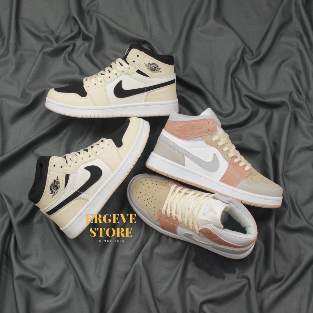 SEPATU SNEAKERS BASKET AIR JORDAN 1 RETRO HIGH OG PARIS WANITA PRIA