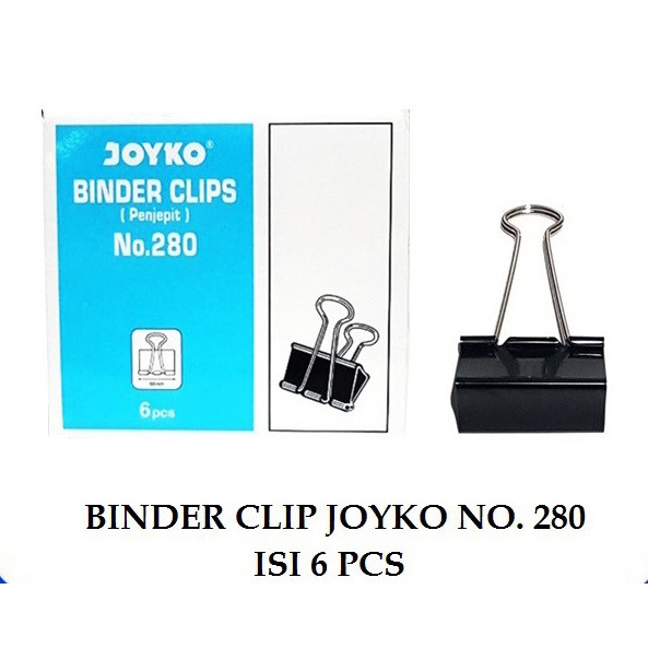 

Terlaris Perpack Binder Clip 280 1Kotak 6Pc
