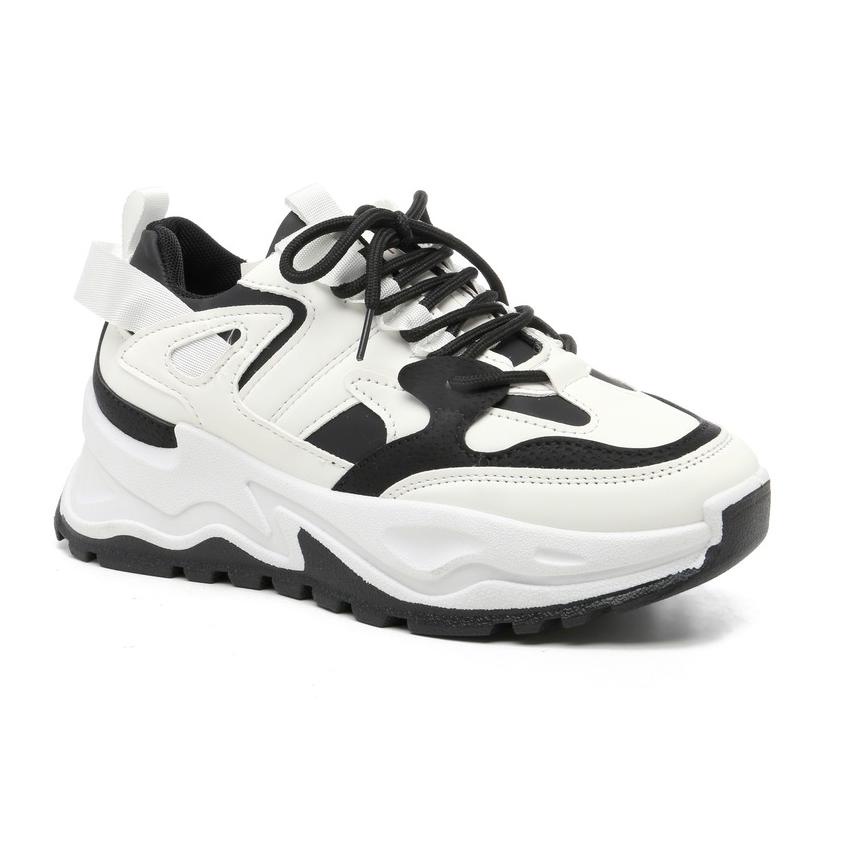 Harga Termuraah PVN Jeonghan Sepatu Sneakers Wanita Sport Shoes Black 605