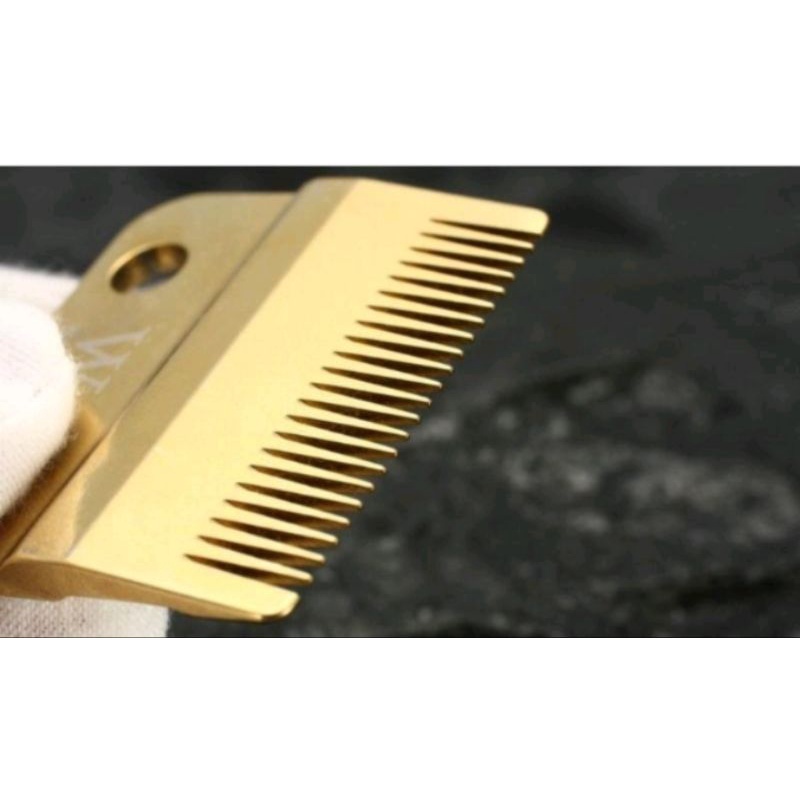 Mata Pisau Cukur WAHL Super Tapper 2 Hole Magic Clipper Blade Gold WMARK