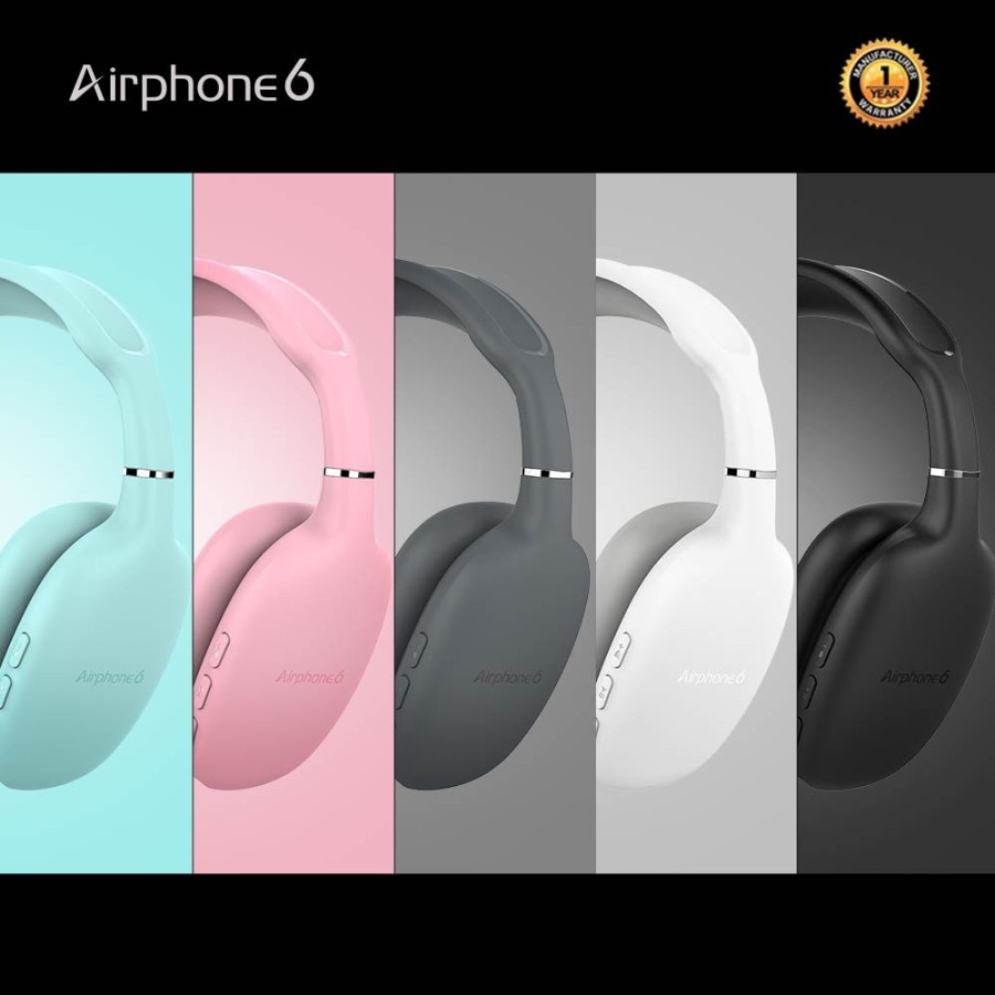 Headset Bluetooth SonicGear AirPhone 6 with Mic - Wireless Headphone