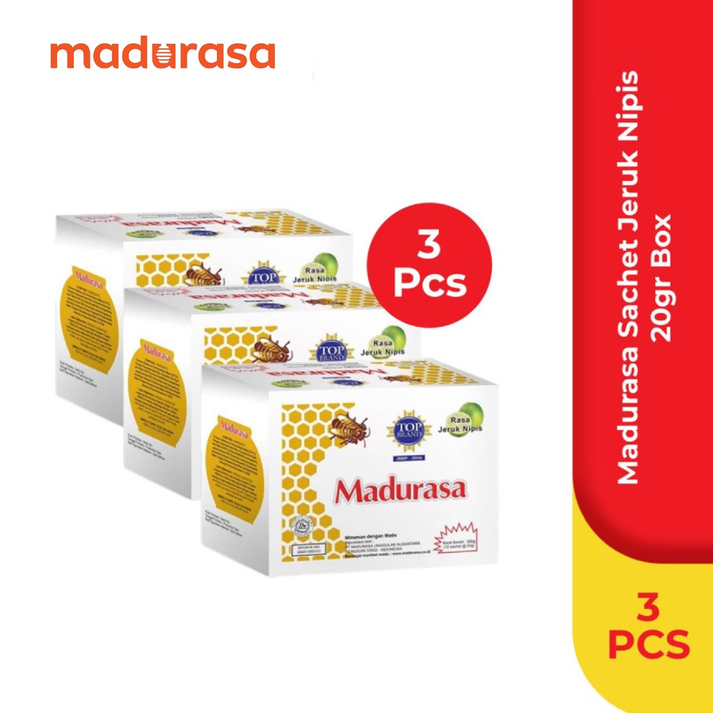 

Madurasa Sachet Jeruk Nipis 20gr x 3 Pack