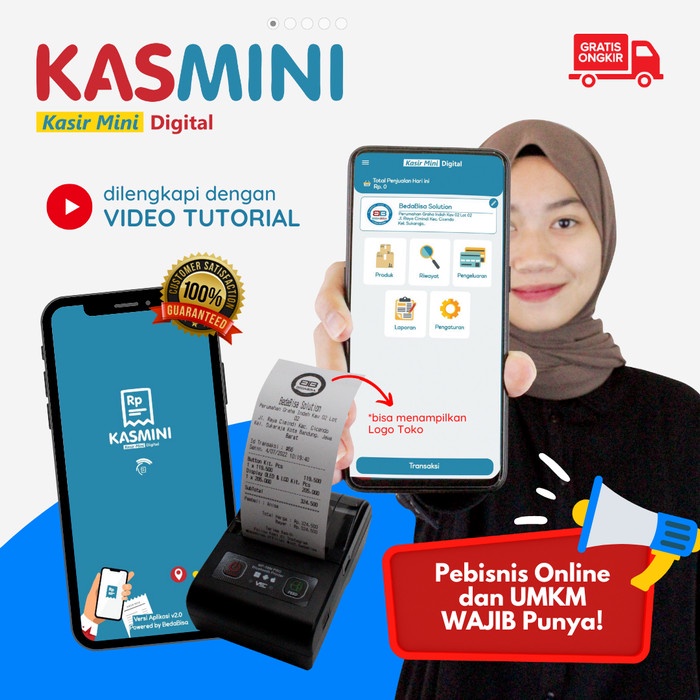 

[[JNT COD]] Aplikasi Kasir Pencetak Struk Android - KASMINI