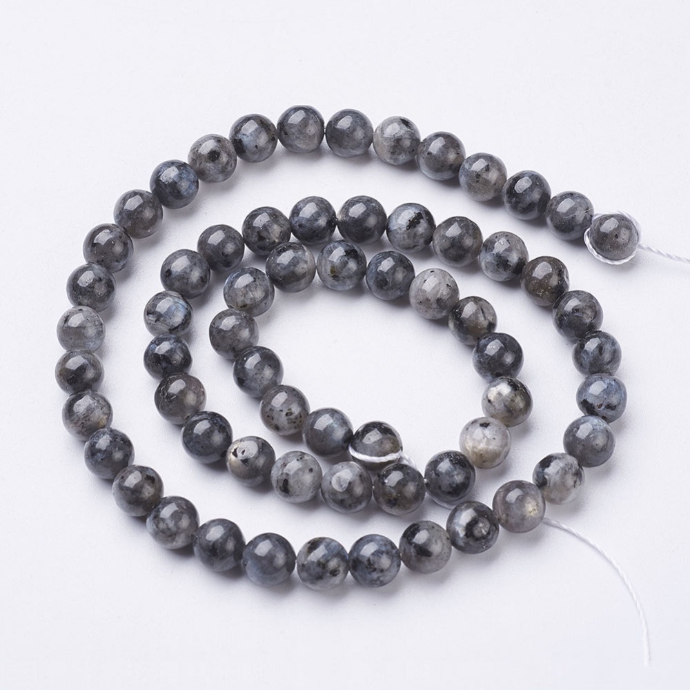 Butir Batu Labradorites Beads Natural Stone Beads