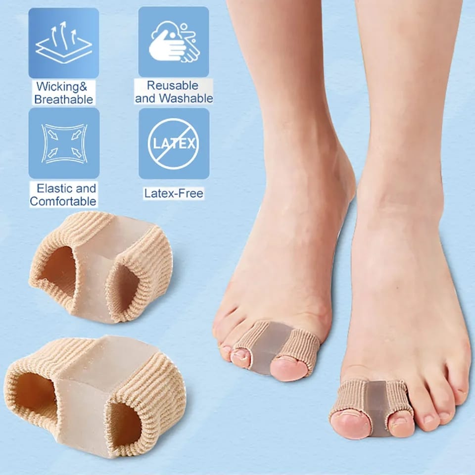 INSOLE TOE CORRECTOR INSOLE SILIKON PEMISAH JARI KAKI ANTI BUNION PREMIUM QUALITY