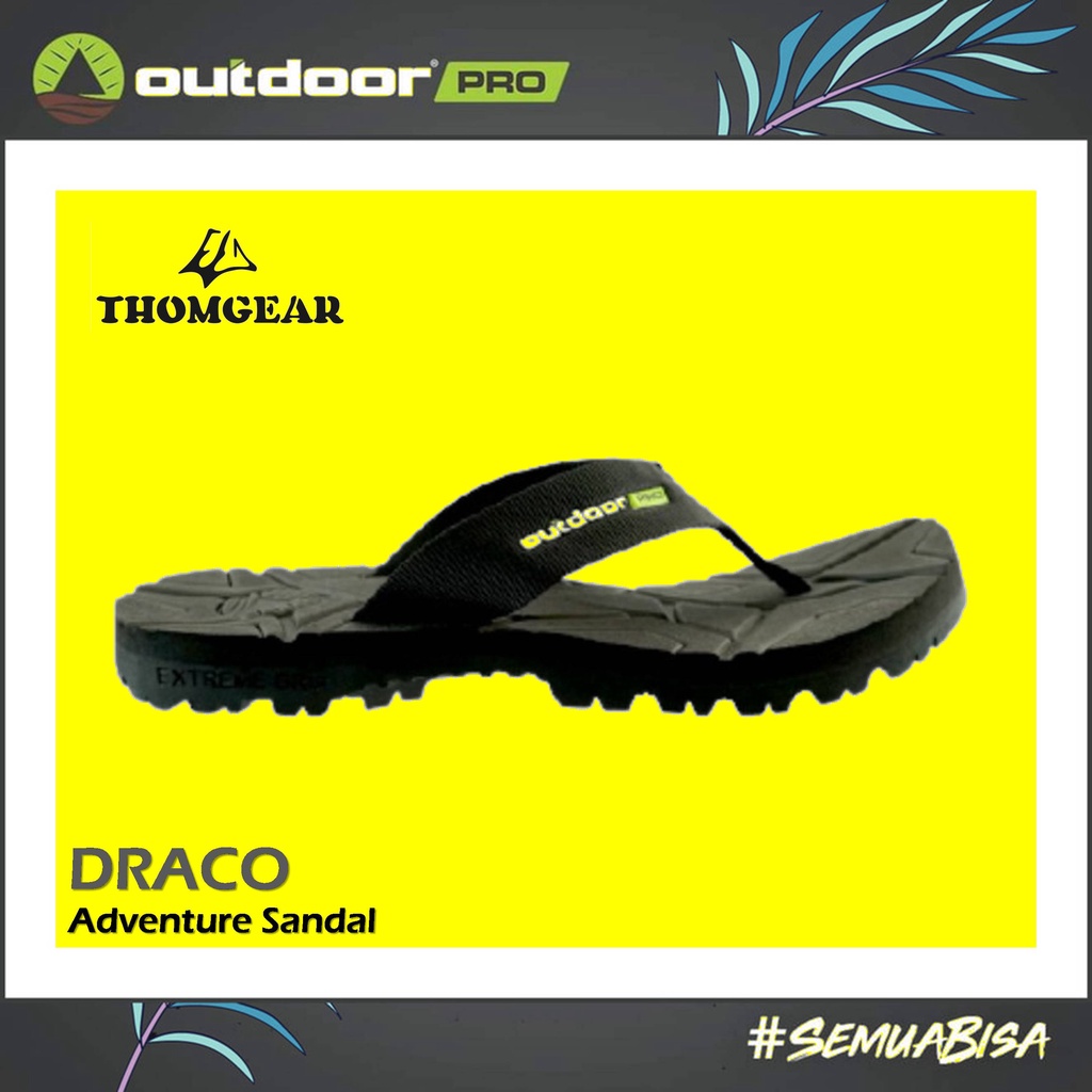 Thomgear Outdoor Pro Draco Sandal Jepit Gunung Pria Original