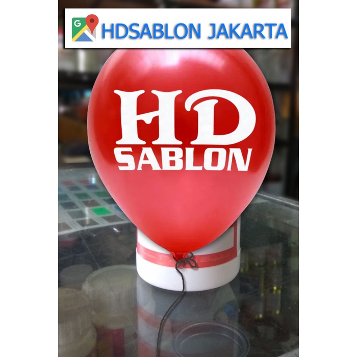 

Terlaris Tinta Sablon Balon Dan Bahan Rubber Karet 200Gr