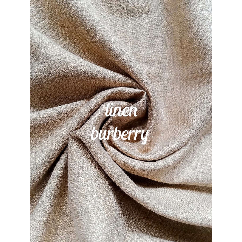 Linen burberry best sale