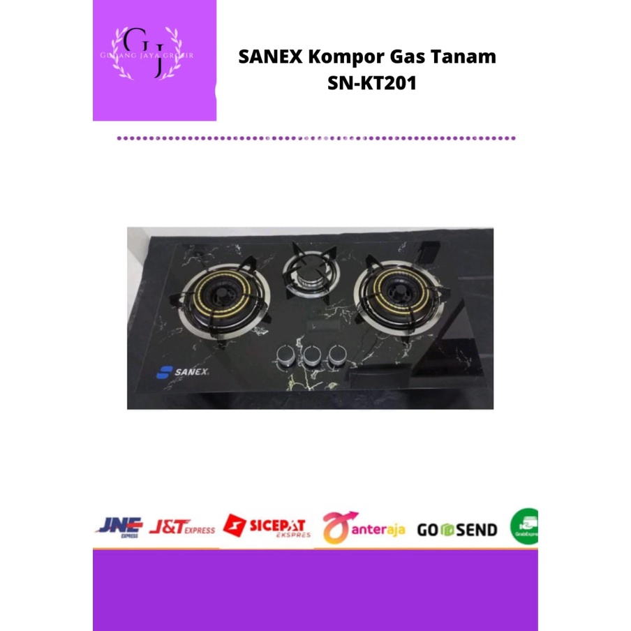 SANEX Kompor Gas Tanam 2 Tungku SN-KT201