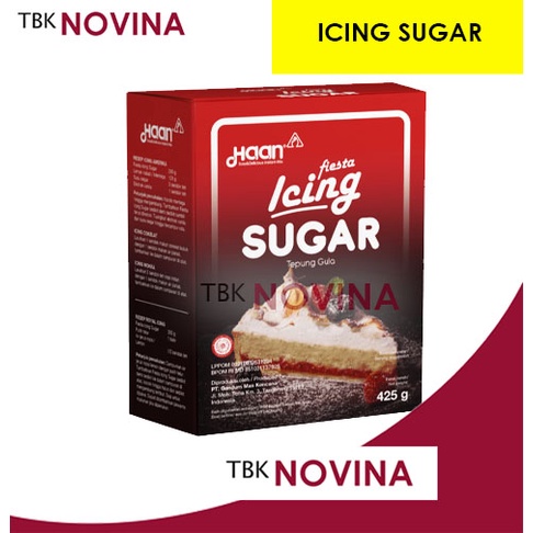 HAAN FIESTA ICING SUGAR 425gr / GULA HALUS