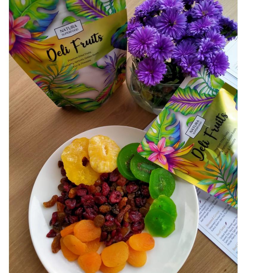 

➻ DELI FRUITS 120GR / BUAH KERING - NATURAL DRIED FRUITS ►