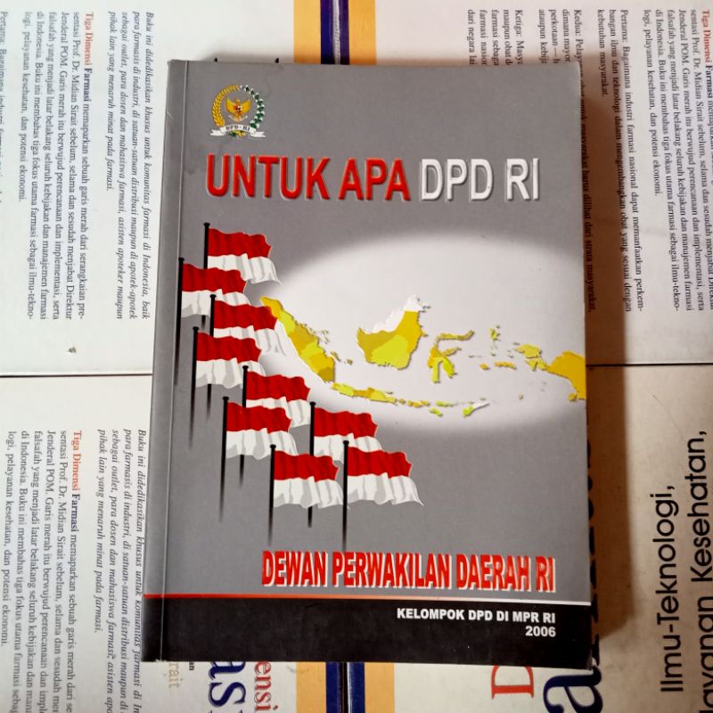 UNTUK APA DPD RI KELOMPOK DPD DI MPR RI 2006