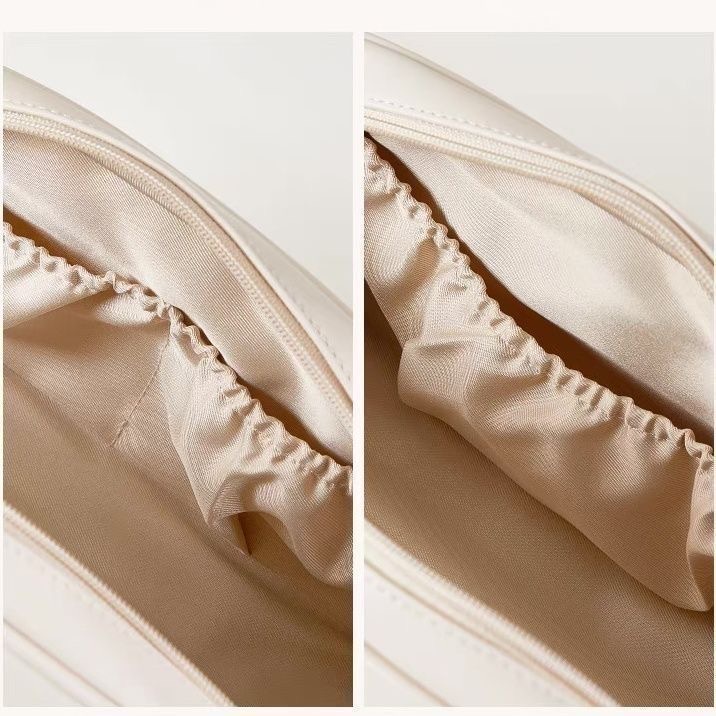 Tas kosmetik berkapasitas besar tas kosmetik portabel kelas atas tas cuci perjalanan dalam tas penyimpanan makeup