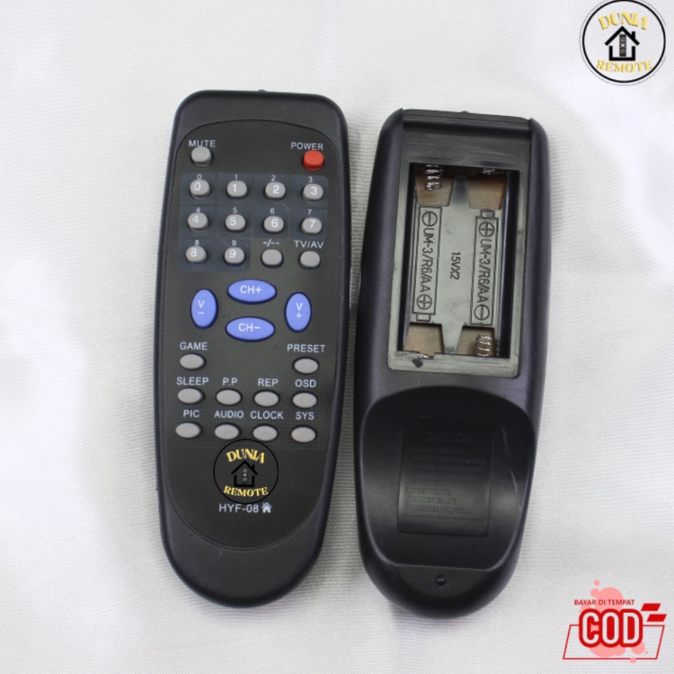 Remot Remote TV Tabung China 55L1 55L7 8873 TV Tabung Pengganti mesin CHINA