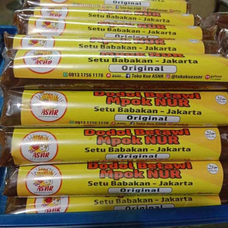 

Star 6.6 Dodol Original Betawi Mpok Nur