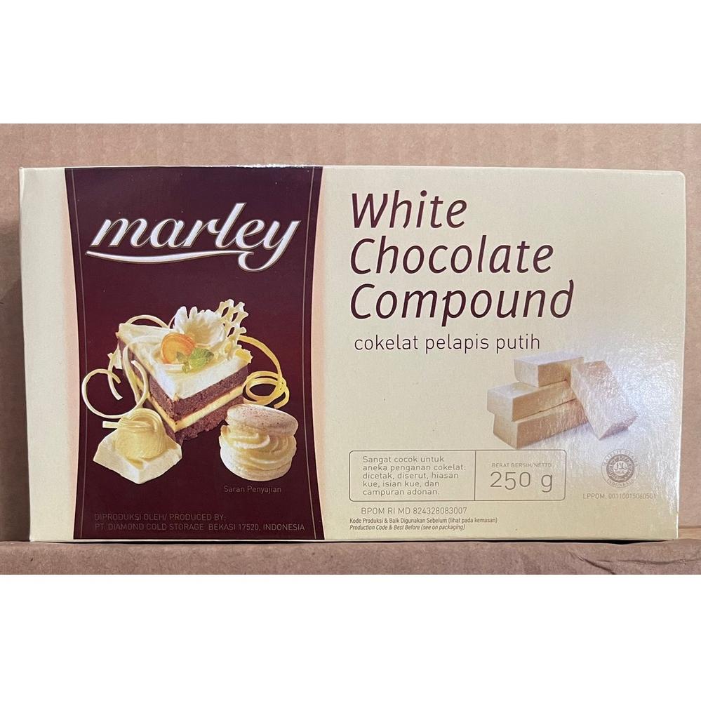 

BRANDS FESTIVAL Marley White Chocolate Compound - White 250gr Promo Spesial