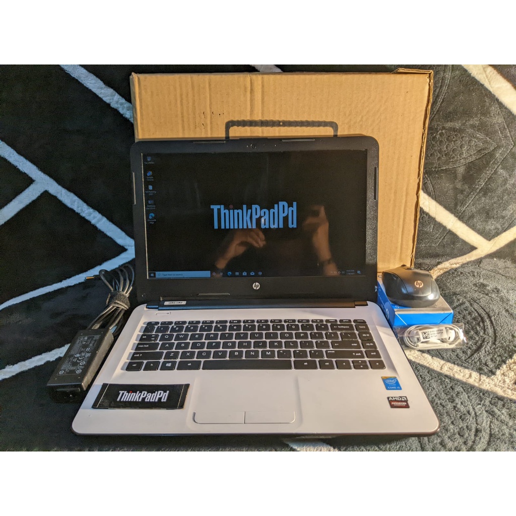 Laptop Gaming Desain HP 14 Core i5 5200U Radeon Murah
