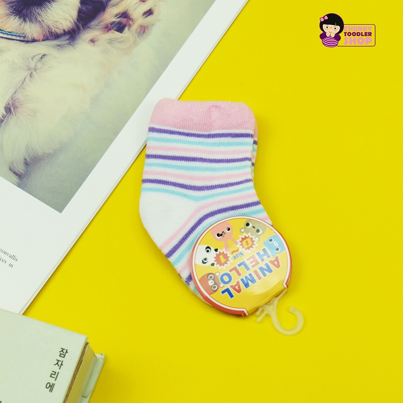 Kaos kaki Pendek Anak Bayi Laki laki perempuan Import Kaus kaki Balita 3pcs SC2133