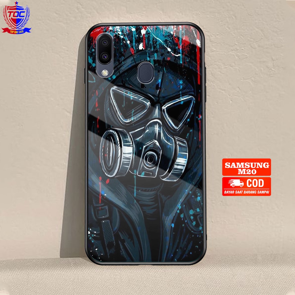 Case SAMSUNG M20 - Casing SAMSUNG M20 Terbaru Top One Case [ MOTIF MASK ] Casing Hp SAMSUNG M20 - ke