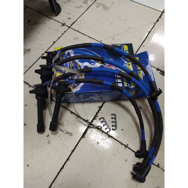 kabel busi racing  toyota great corolla + grounding