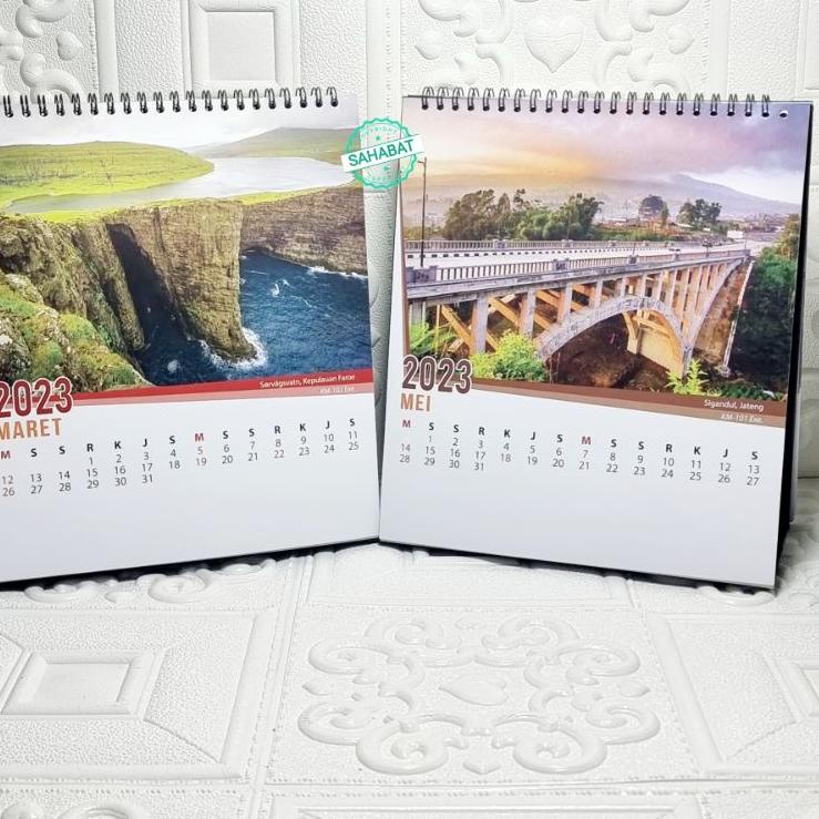 

First Sale KALENDER MEJA EXECUTIVE / KALENDER DUDUK EXECUTIF TAHUN 2023 GAMBAR PEMANDANGAN ALAM INDONESIA DAN ALAM DUNIA