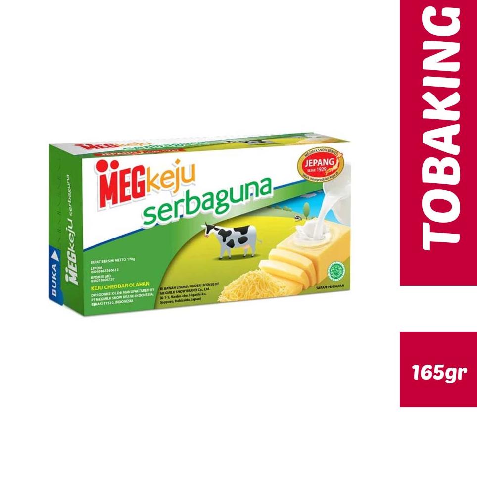 

>V44859) Keju Cheddar Meg Serbaguna 165gr HALAL