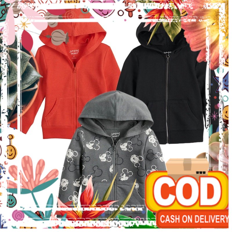 Jaket Hoodie anak laki-laki 1-12Tahun Jumping Beans 101 / cute baby