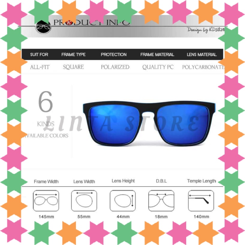 KDEAM Kacamata Sunglasses Polarized UV200 - KD156