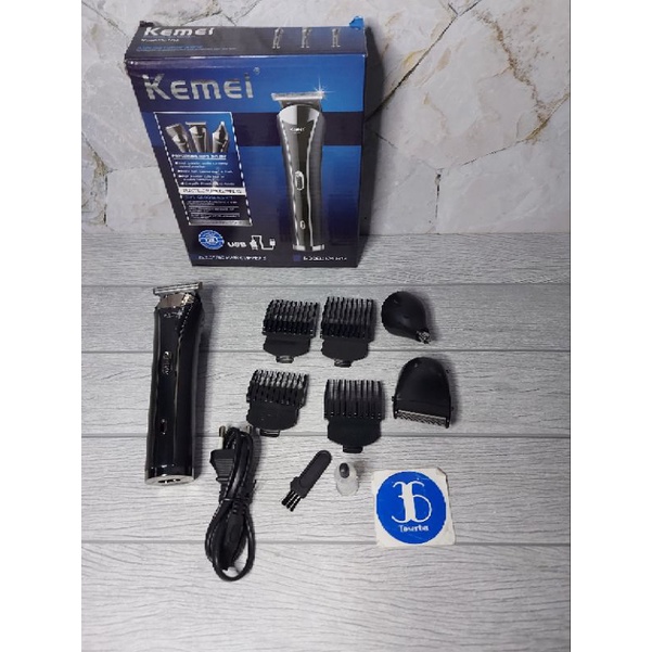 Alar Cukur Rambut 3 In 1 Kumis Bulu Hidung Kemei KM 1418 Original