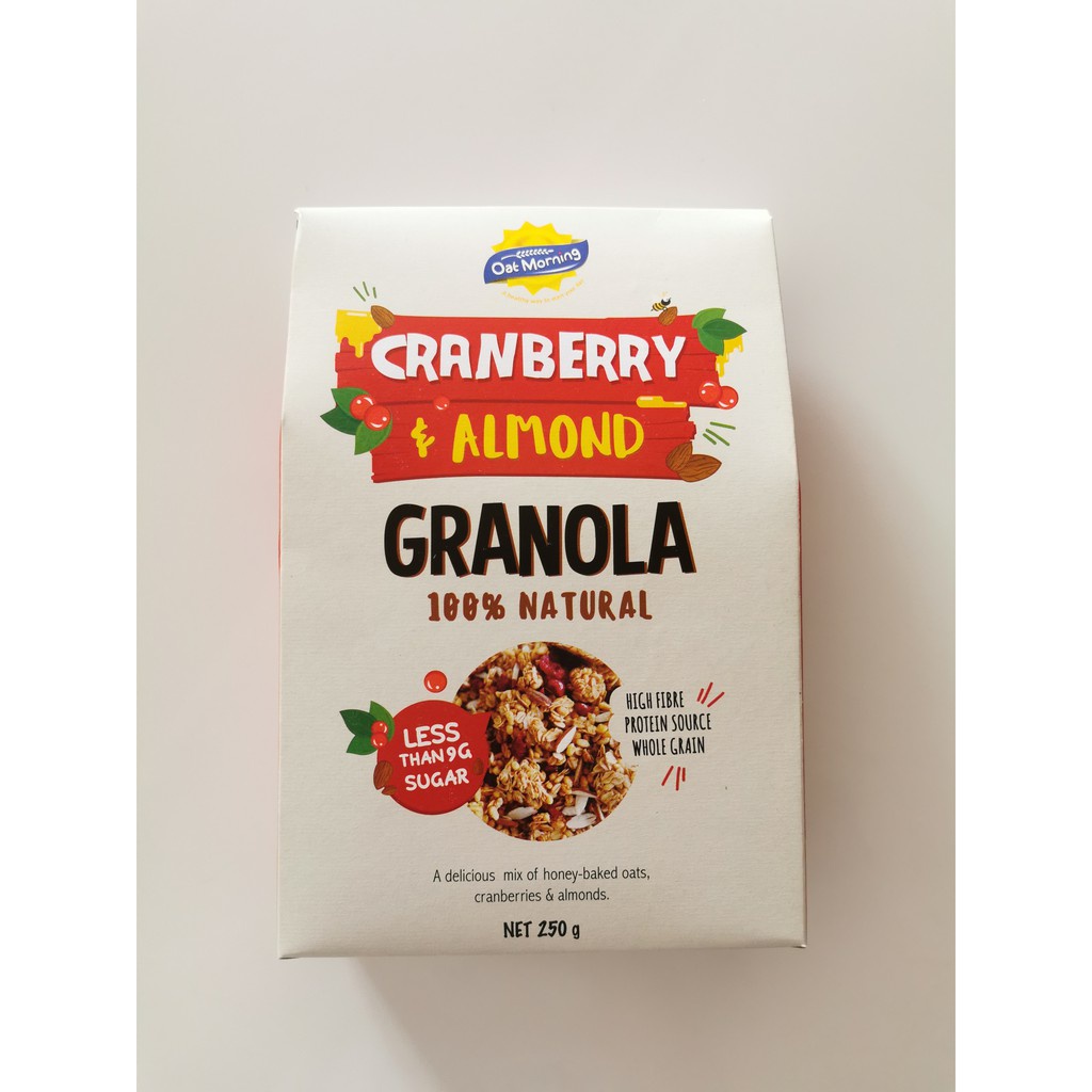 

✨NEW✨ -Oat Morning - Paket Bundling Menu Sarapan 2 (Cranberry & Cashew Chocolate)- 1.1.23
