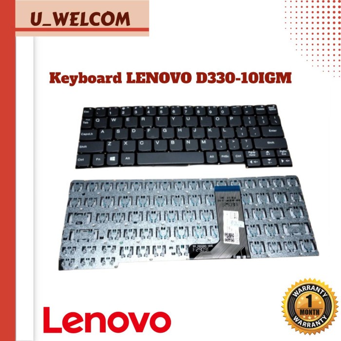 Keyboard Keyboard Lenovo Ideapad D330 D330-10Igm D330-10Igl 81H3 81Ss 81Af 80U1