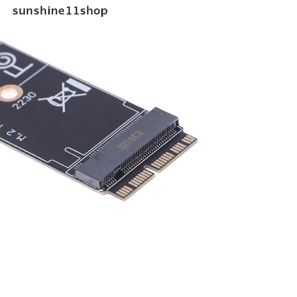 Sho M2 SSD Adapter M.2 PCIE NVME SSD Converter Card Untuk Apple Macbook Air Pro N