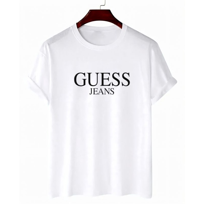 Kaos Baju Pria Kaos Oblong Pria Guess Pakaian Atasan Cowok Dewasa Tshirt Lengan Pendek Cod