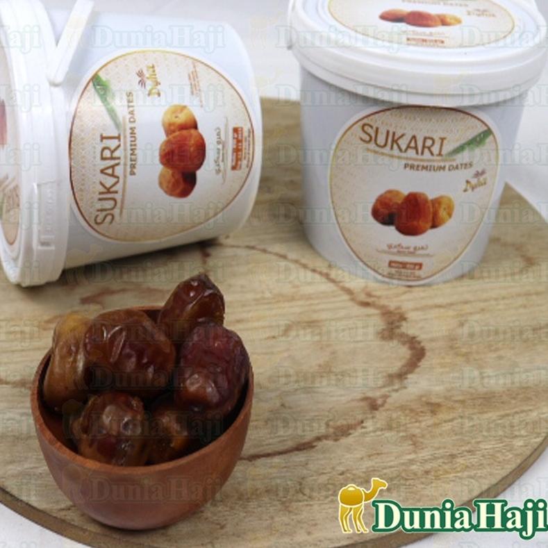 

✫ Kurma SUKARI Ember Al-Qossim 850 GR/ Sukkari Ember Kurma Raja Premium Kualitas 100% SUPER PREMIUM ➧