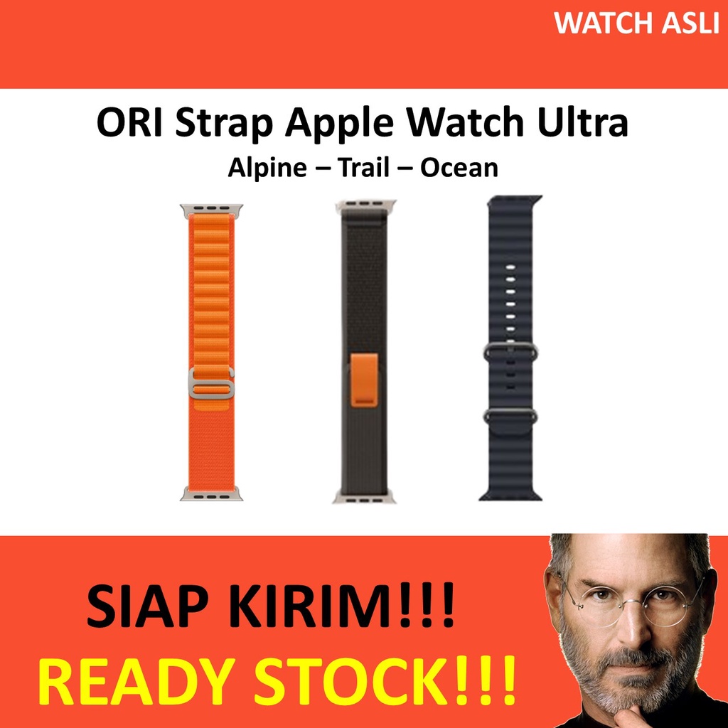 Strap Watchhh Ultraa 49mm 8/7 Alpine Trail Loop Ocean Band Original