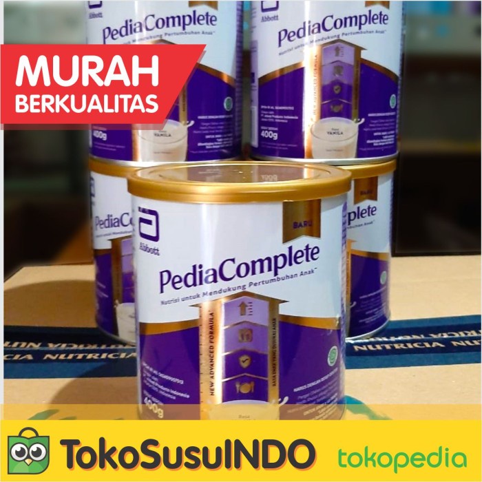 

[ COD ] PediaComplete Vanila 400 g Pediasure Complete Susu Pertumbuhan Anak