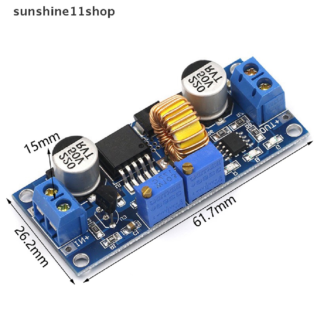 Sho 5A Papan Charger Lithium Konverter Daya Led Modul Charger Lithium Tegangan Konstan Dan Arus Konstan Step-Down Power Module N