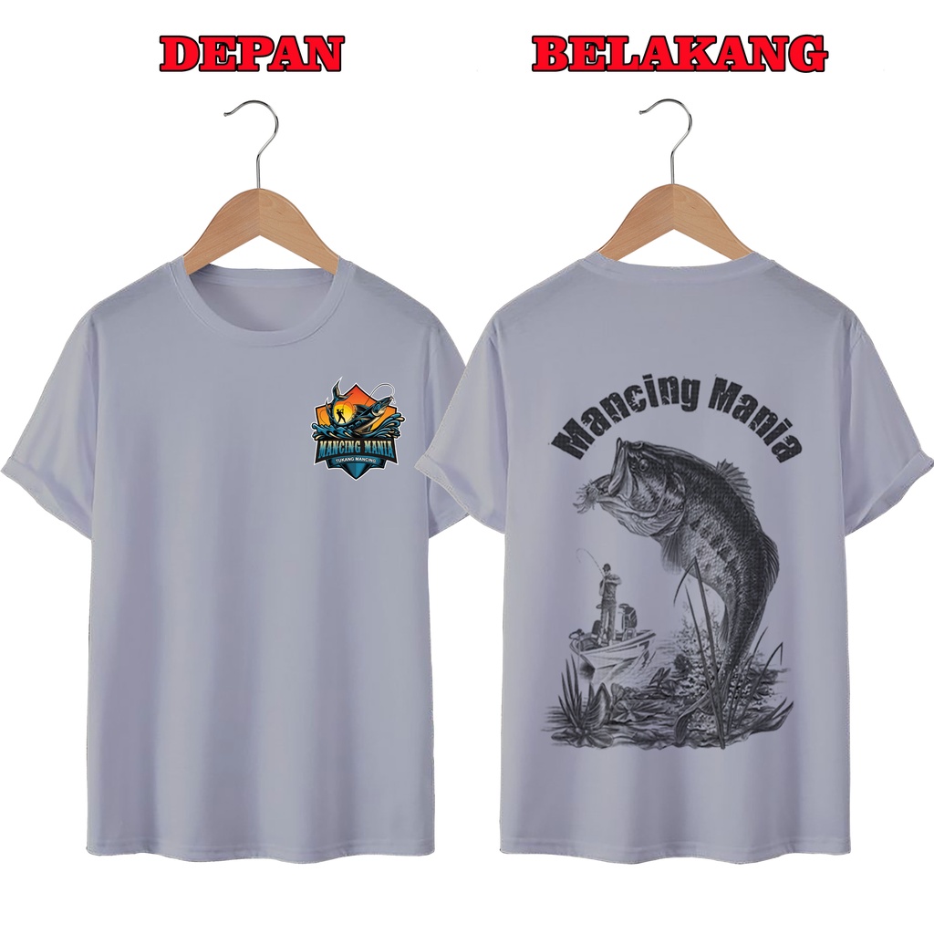 KAOS DISTRO UNISEX PRIA DAN WANITA TERBARU, KAOS JUMBO MANCING PERAHU