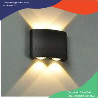 TD - LMP TaffLED Lampu Dinding Hias Outdoor Decorative Lamp 4W 4 LED Warm White - B053