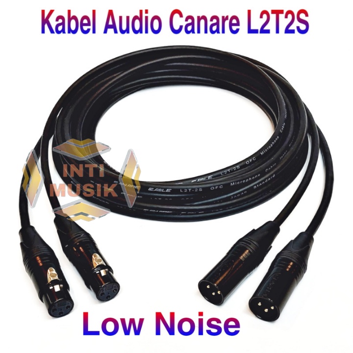 Kabel Dari Mixer Ke Power, XLR Male To Female, Kabel Canare Canon Cowok To Canon Cewek, Kabel Mixer 