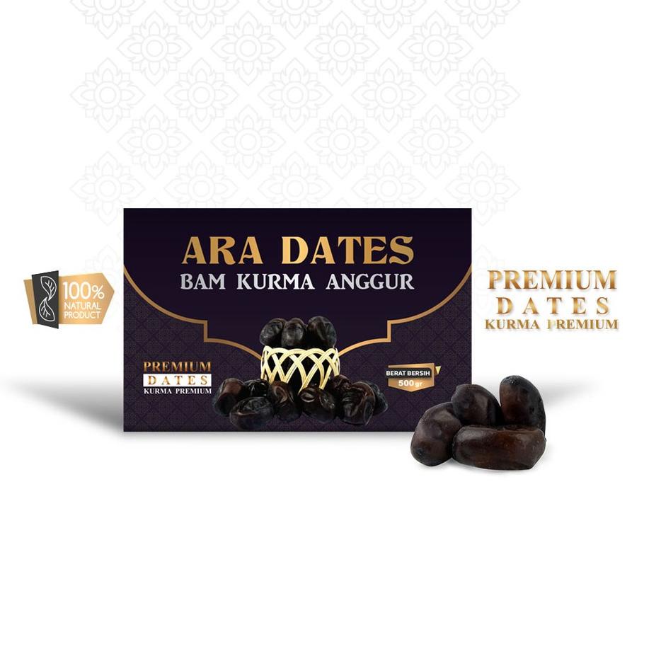 

➮ Kurma Bam ARA DATES PREMIUM KEMTAN Import Kurma Super Kurma Lembut ☑