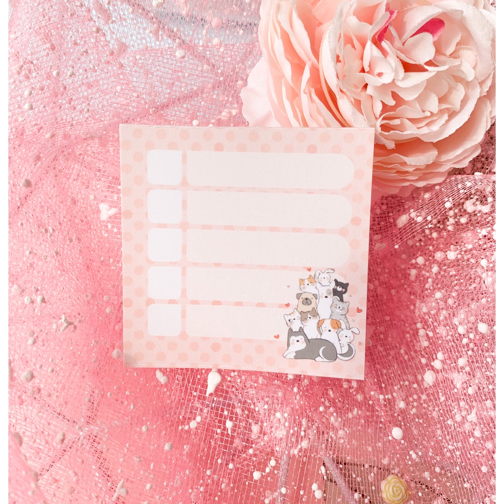 【GOGOMART】Kertas Memo Memopad Memo Notepad / Memo Catatan Bukan Sticky Notes Tempel - MM017