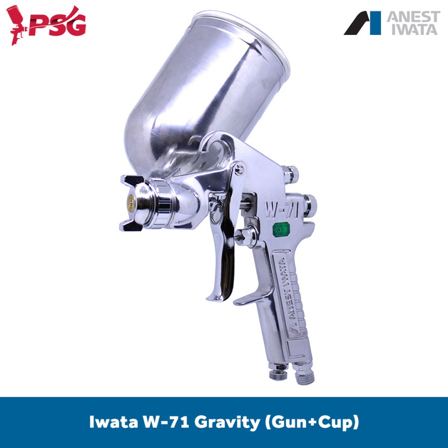ANEST IWATA SPRAYGUN W-71 (GUN+CUP)