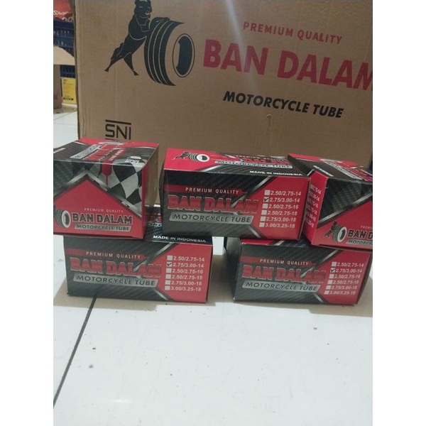 BAN DALAM MOTOR MERK PITBULL/BAN DALAM UKURAN 200/225-17 SAMPAI 275/300-18